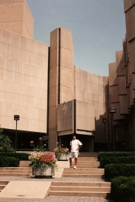 Todd Stands Tall at Northwestern University - 7-27-93